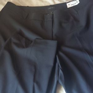 Black Trouser Leg Pants